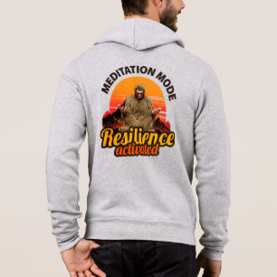 Moletom Modo Meditação: Resiliência Ativada do Pé-Grande