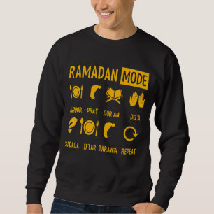 Moletom Modo Ramadã No Ramadã Mês Kareem Fasting Musli