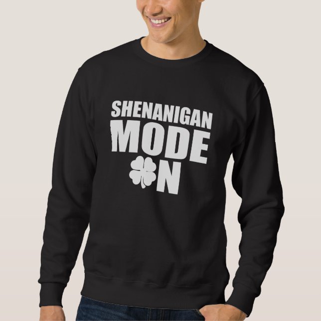 Moletom Modo Shenanigan ativado (Frente)