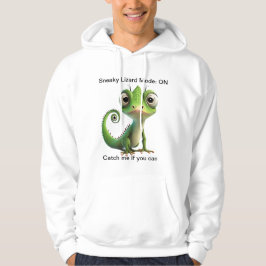 Moletom Modo Sneaky Lizard - Legal Hoodie para Lover Répti