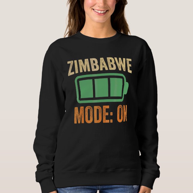 Moletom Modo Zimbábue em Projeto de Bateria (Frente)