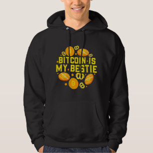 Moletom Moeda Amiga do Logotipo Crypto do Ouro Bitmoney