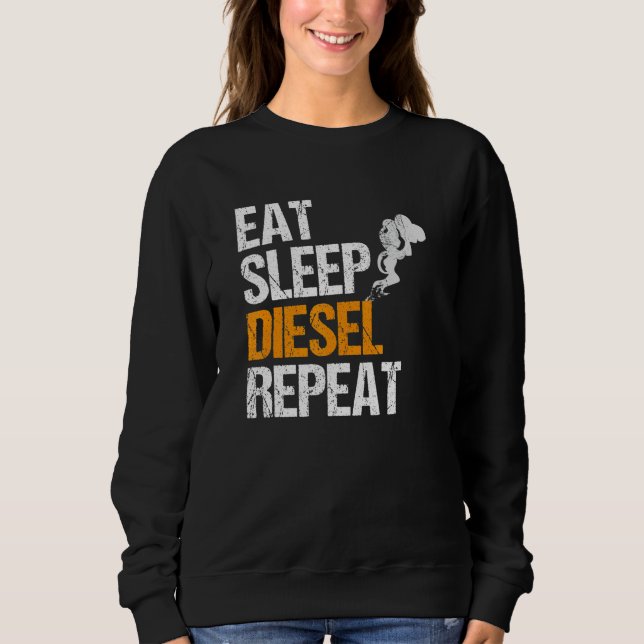 Moletom Moinhos Comem Diesel De Sono Repito I Combustível  (Frente)