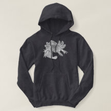 Mole Axolote - Camisola de Capuz - BRANCO