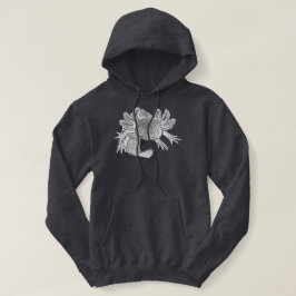 Moletom Mole Axolote - Camisola de Capuz - BRANCO
