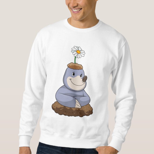 Moletom Mole com Daisy Flower (Frente)