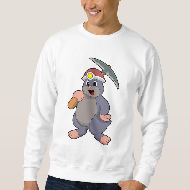Moletom Mole com picaxe (Frente)