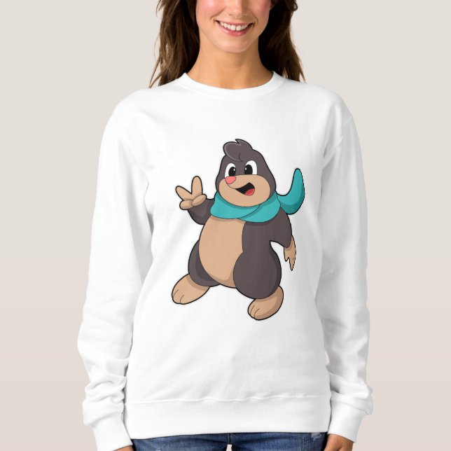 Moletom Mole com Scarf (Frente)