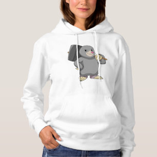 Moletom Mole como Handyman com Hammer