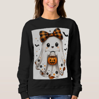 Moletom Moleque Fantasma de Halloween Capuz