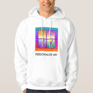 Moletom Moletons, Roupas de Treino - Martinis Pop Art