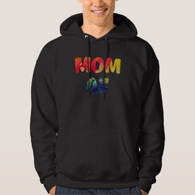 Moletom Mom AF  Rude Cheeky Mothers Day  Idea Fun Cool Mom (Frente)