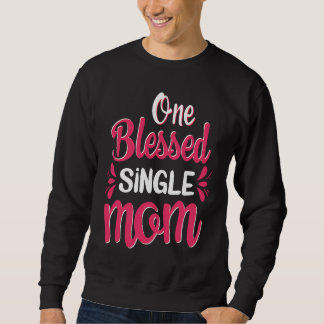 Moletom Mom  Fun Quote Sayings Floral Graphic Plus Size  1