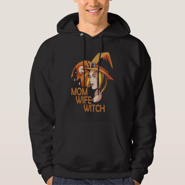 Moletom Mom Wife Witch (Frente)