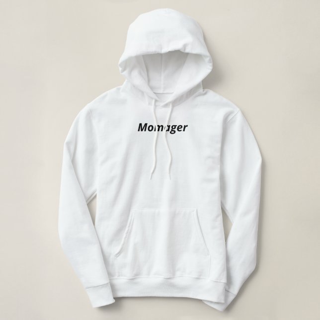Moletom Momager Hoodie (Frente do Design)