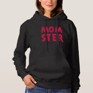 Moletom Momster de estampa traseira mãe e mãe