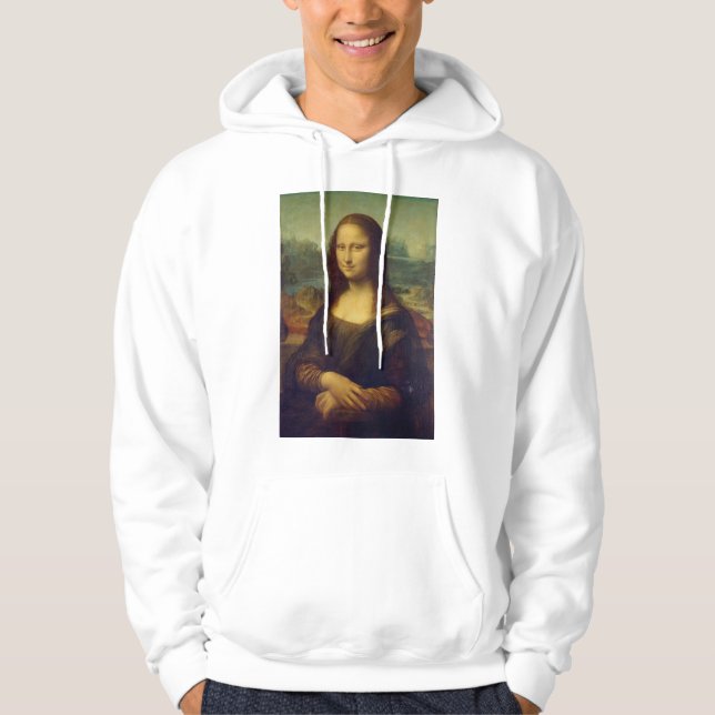 Moletom Mona Lisa, capuz ! (Frente)