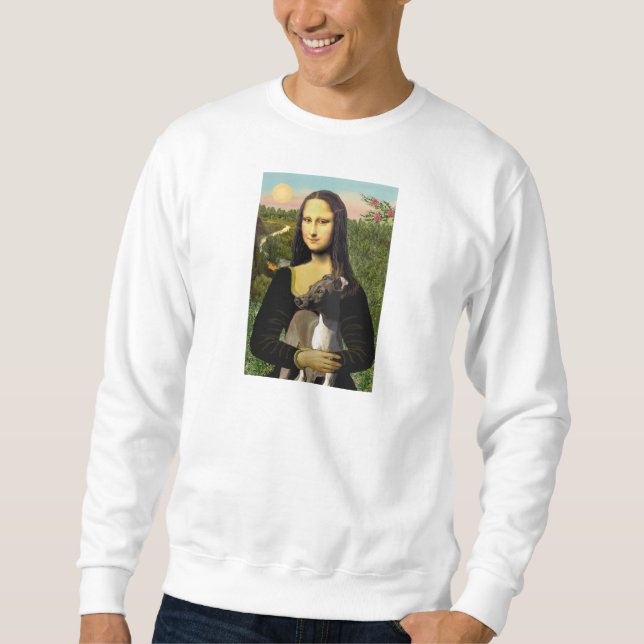 Moletom Mona Lisa - Galgo Italiano (Frente)