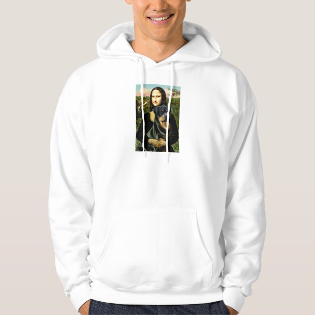 Moletom Mona Lisa - Rottweiler (#3) (Frente)