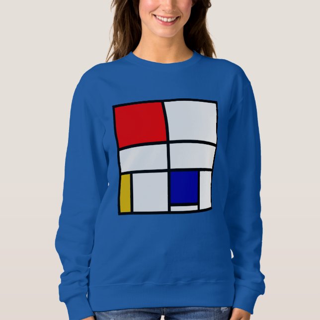 Moletom Mondrian 3 (Frente)