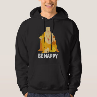 Moletom Monge Buda Namaste Rezando Rezar Sorriso Feliz Ris