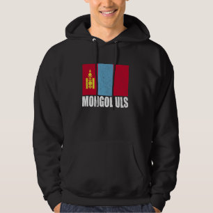 Moletom Mongol Uls Flag Grunge Vintage Souvenir Mongólia
