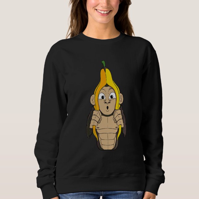 Moletom Monkey Banana Humor (Frente)