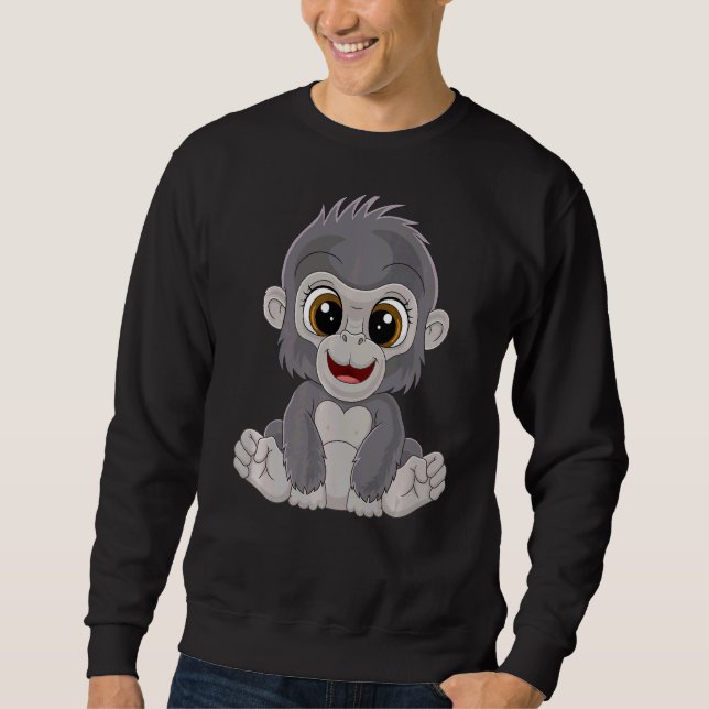 Moletom Monkey Gorilla (Frente)