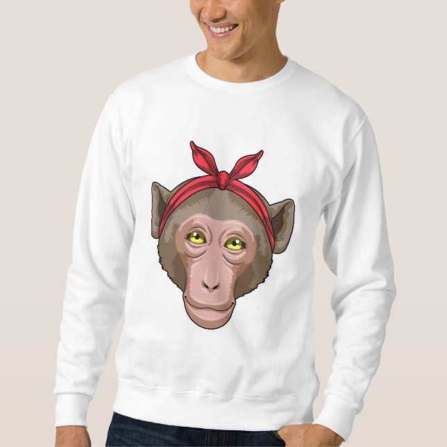 Moletom Monkey with Bandana (Frente)