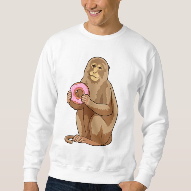 Moletom Monkey with Donut (Frente)