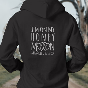 Moletom Monograma Casado com Hoodie Honeymoon