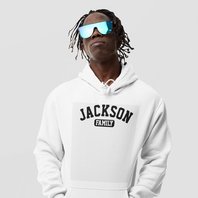 Moletom Monograma de Reunião da Família de Nomes Familiare (Criador carregado)