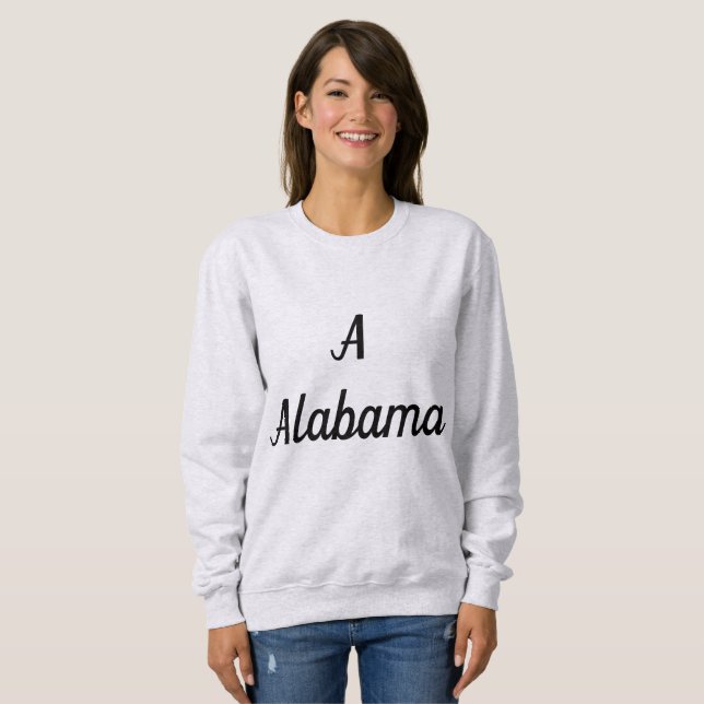 Moletom Monograma do Alabama (Frente Completa)