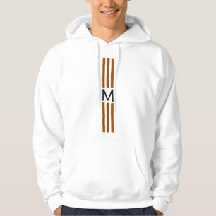 Moletom Monograma Modern Brown Stripes
