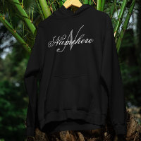 Monograma Personalizado Único de Nomes Preto e Bra