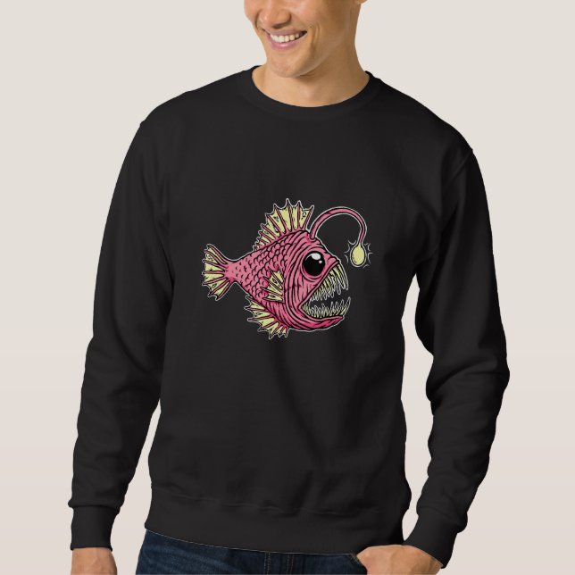Moletom Monster Deep Sea Fish (Frente)