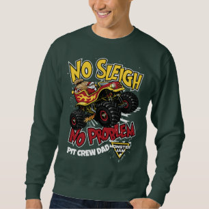 Moletom Monster Jam "Sem Trenó, Sem Problemas" Caminhão do