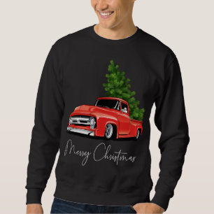 Moletom Monster Red Truck Árvore de Natal Xmas
