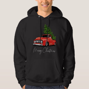 Moletom Monster Red Truck Árvore de Natal Xmas