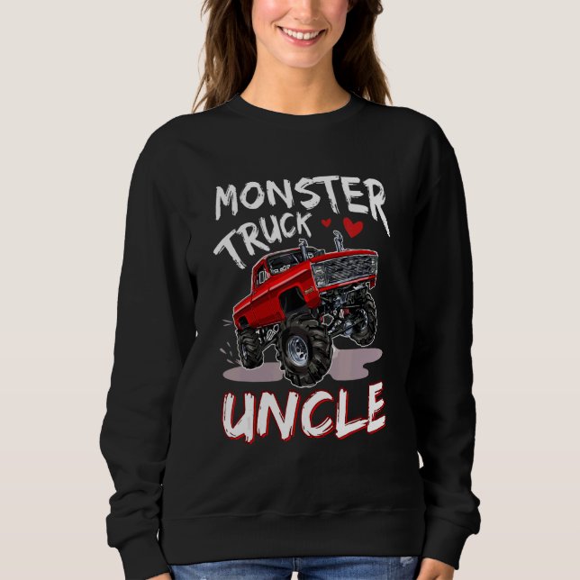 Moletom Monster Truck Tio Driver Família Correspondente (Frente)