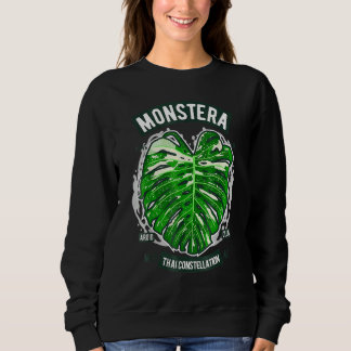 Moletom Monstera Deliciosa Thai Constelação Botânica