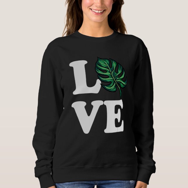 Moletom Monstera Love Plant (Frente)