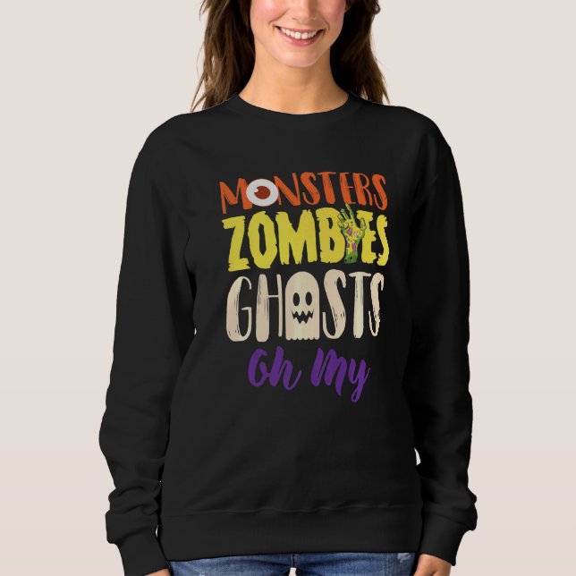 Moletom Monsters Zombies Ghosts (Frente)