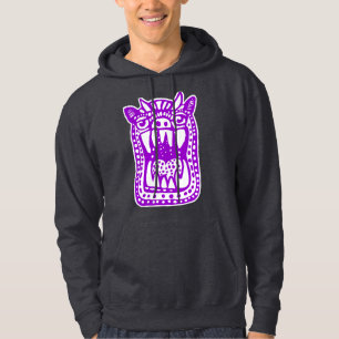 Moletom Monstro Assustador - Roxo