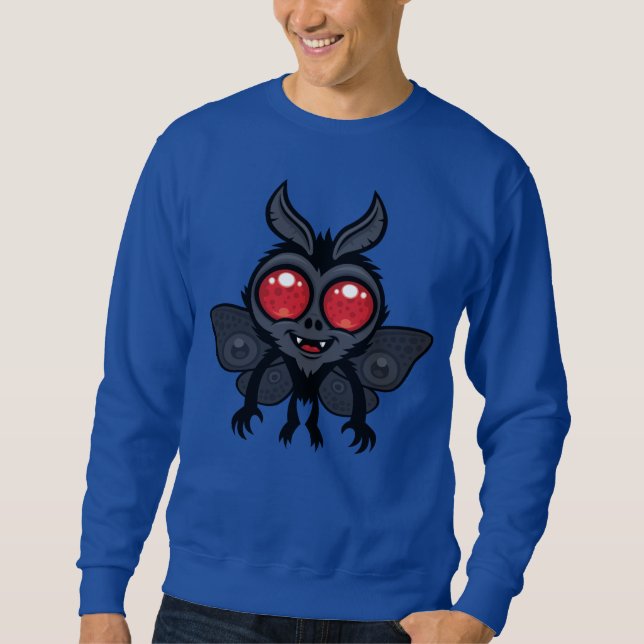 Moletom Monstro Cute Criptídeo Mothman Assustador (Frente)