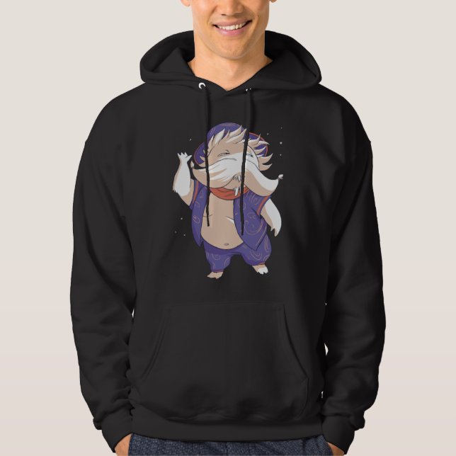Moletom Monstro Fofo Asiático (Frente)