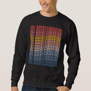 Moletom Montagem de Esqui - Esportes Retro