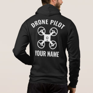 Moletom Montagem piloto personalizada de drones com o logo