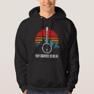 Moletom Montagens Musicais Do Banjo Player De Bluegrass