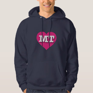 Moletom Montana Hot Pink Heart - Adoro MT